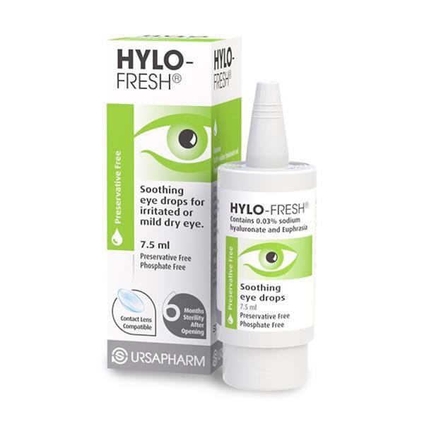 Hylo-fresh Preservative Free Eye Drops 7.5ml - Horans Healthstore