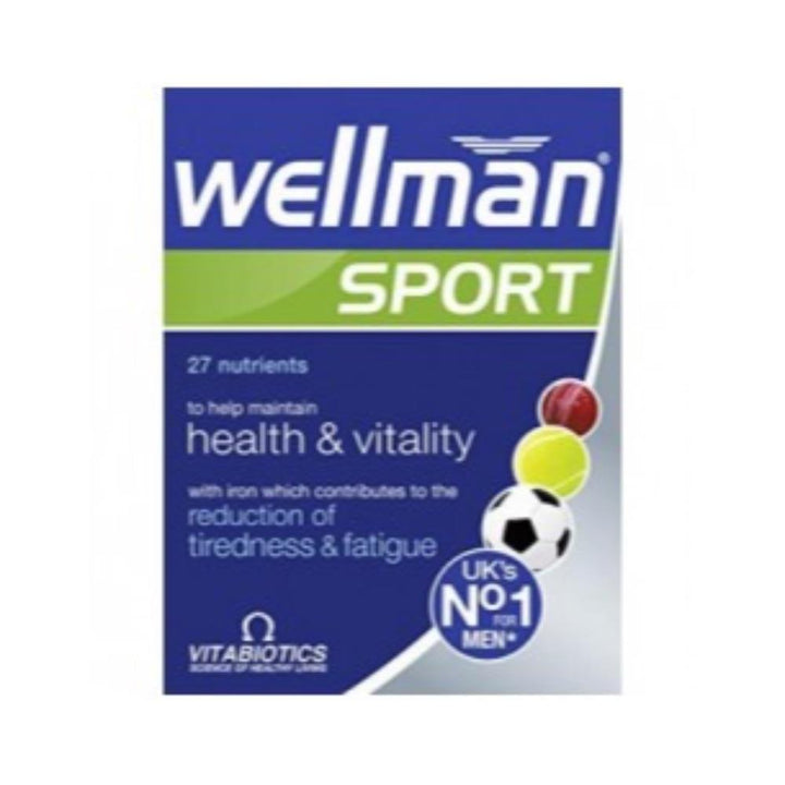 Vitabiotics Wellman Sport  30 Tablets - Horans Healthstore