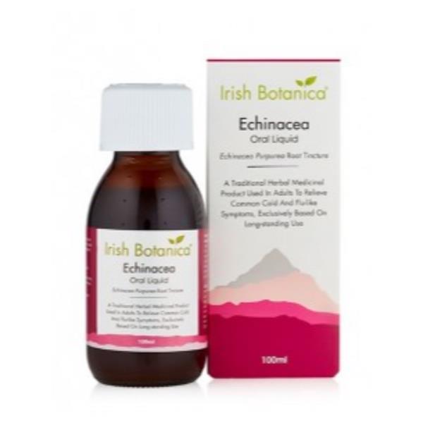 Irish Botanica Echinacea Purpurea Oral Liquid 100ml - Horans Healthstore