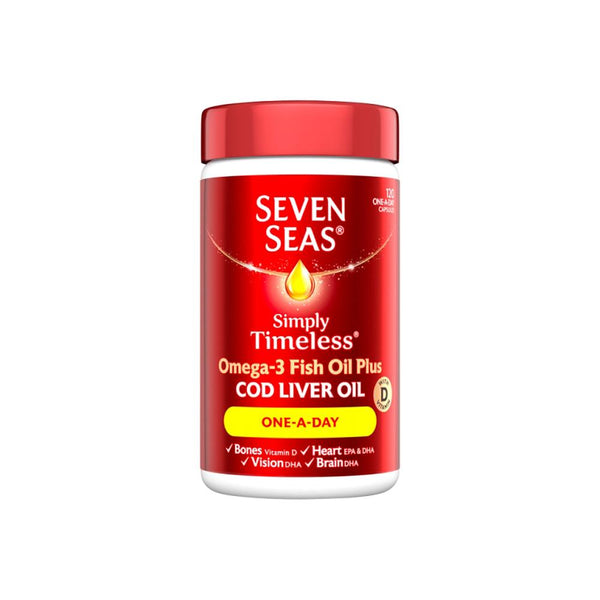 Seven Seas COD LIVER OIL ONE-A-DAY 120'S - Horans Healthstore