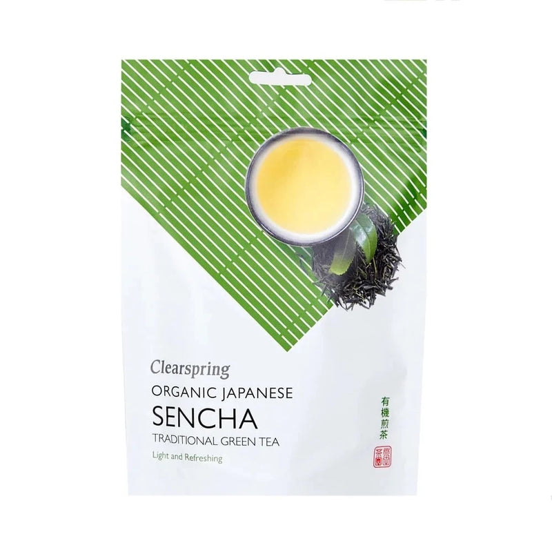 Clearspring Organic Japanese Sencha - Loose Tea 125g - Horans Healthstore