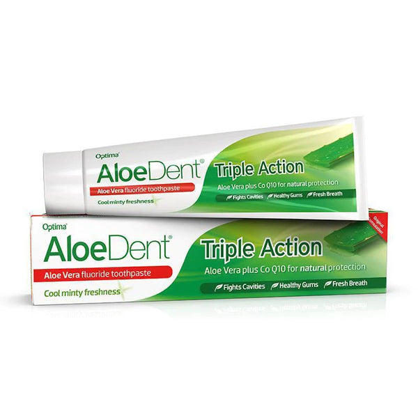 Aloe Dent Aloe Vera Toothpaste With Coq10 100ml - Horans Healthstore