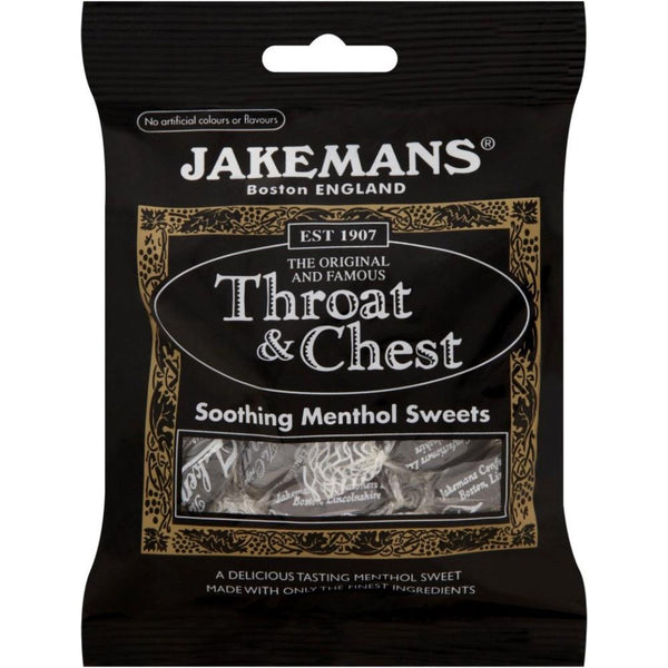 Jakemans Throat & Chest Lozenges 100g - Horans Healthstore