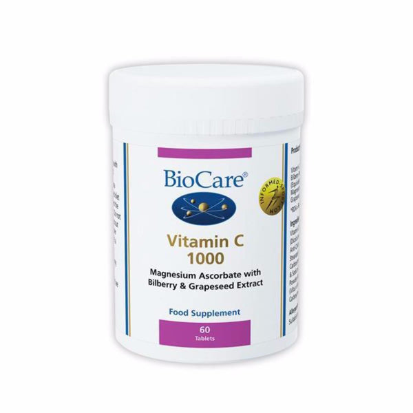 Biocare Vitamin C 1000 60 Tablets - Horans Healthstore