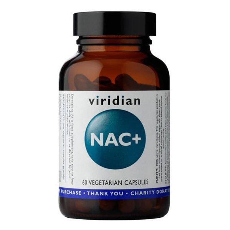 Viridian Nac+ 60 Caps - Horans Healthstore