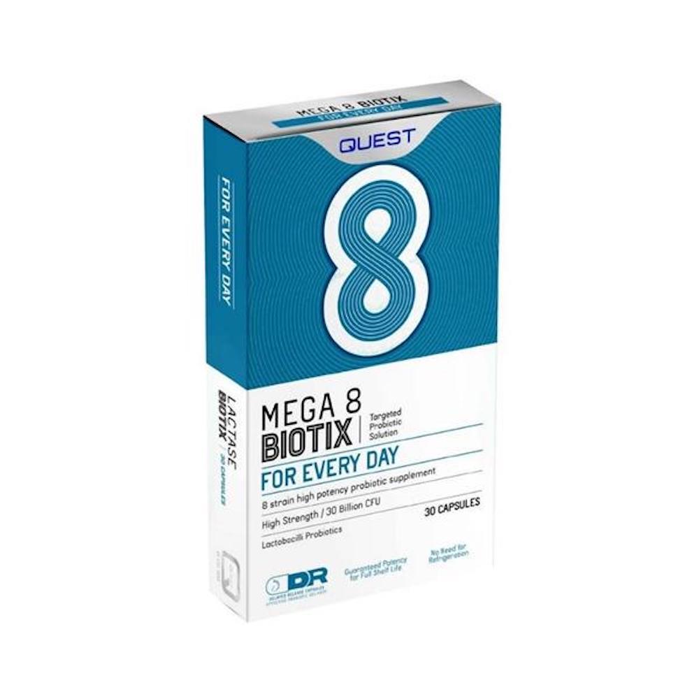 Quest Mega 8 Biotix 30 Capsules - Horans Healthstore