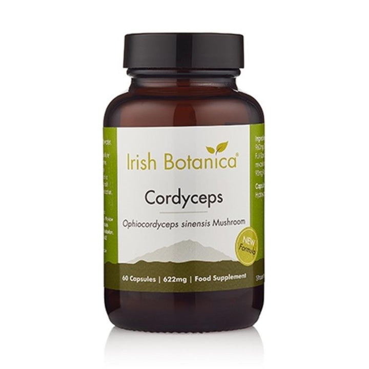 Irish Botanica Cordyceps Mushroom - 60 Caps - Horans Healthstore