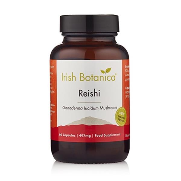 Irish Botanica Reishi Mushroom - 60 Caps - Horans Healthstore