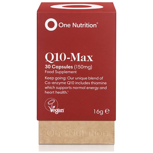 One Nutrition Q10-max - 30 Caps - Horans Healthstore