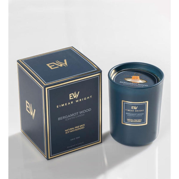 Eimear Wright Bergamot Woods Scented Candle 250g - Horans Healthstore