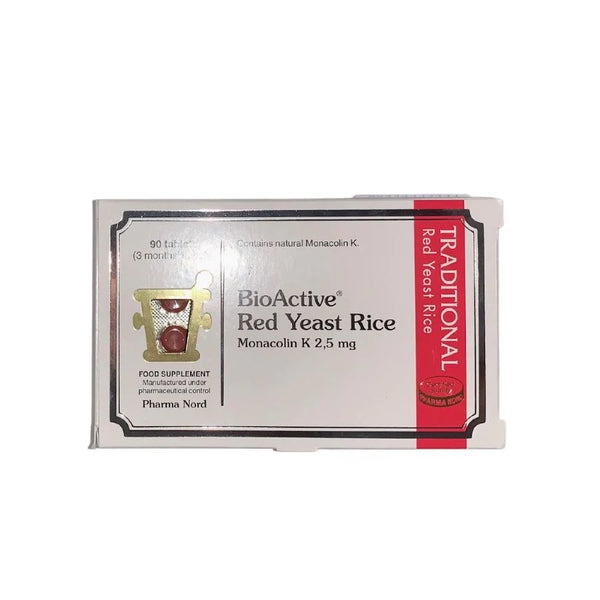 Pharmanord Bio Active Red Yeast Rice - 90 Tablets - Horans Healthstore