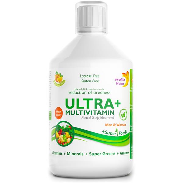 Swedish Nutra Ultra & Multi Vitamin 500ml - Horans Healthstore