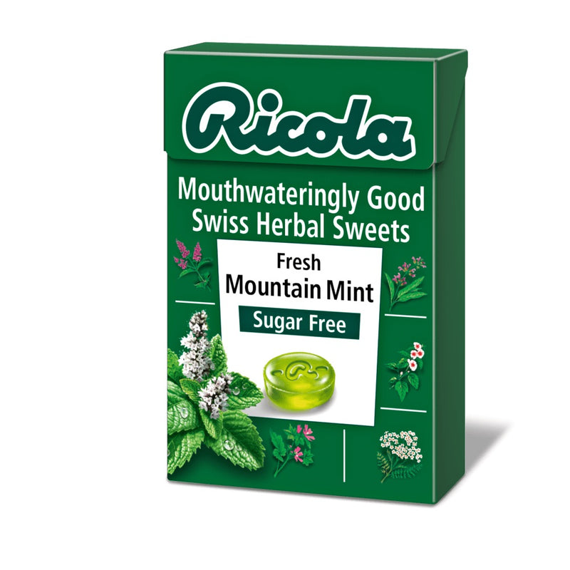 Ricola Mountain Mint Swiss Herbal Sweets 45g - Horans Healthstore