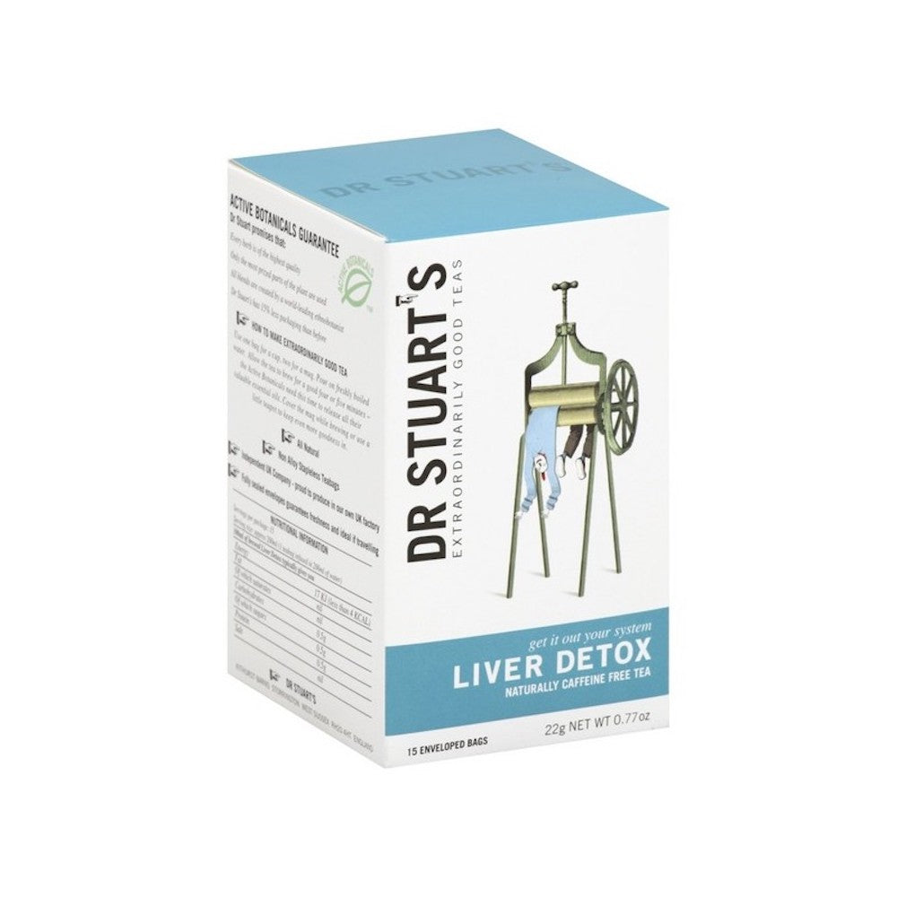 Dr. Stuart’s Liver Detox 15 Enveloped Bags - Horans Healthstore