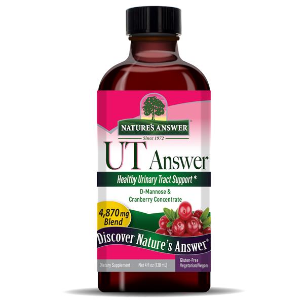 Nature's Answer Ut Answer D-mannose & Cranberry Concentrate 120ml - Horans Healthstore