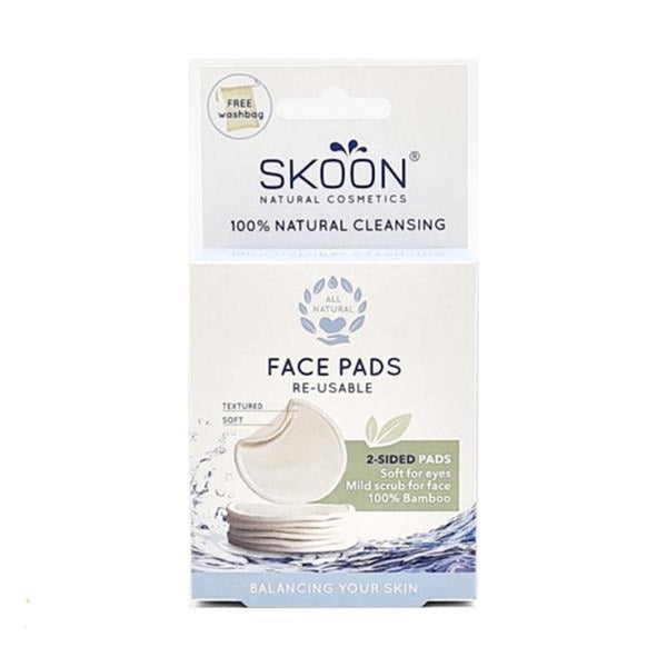Skoon Reusable Cleansing Pads (7 pads & washbag) - Horans Healthstore