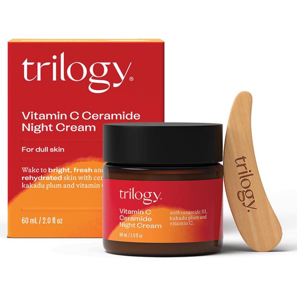 Trilogy Vitamin C Ceramide Night Cream (60ml) - Horans Healthstore