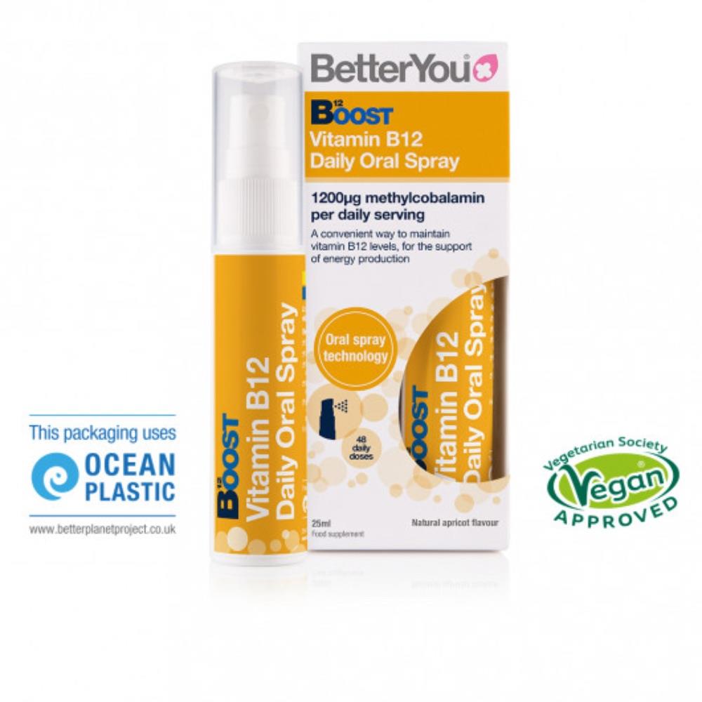 BetterYou Boost B12 Oral Spray 25ml - Horans Healthstore