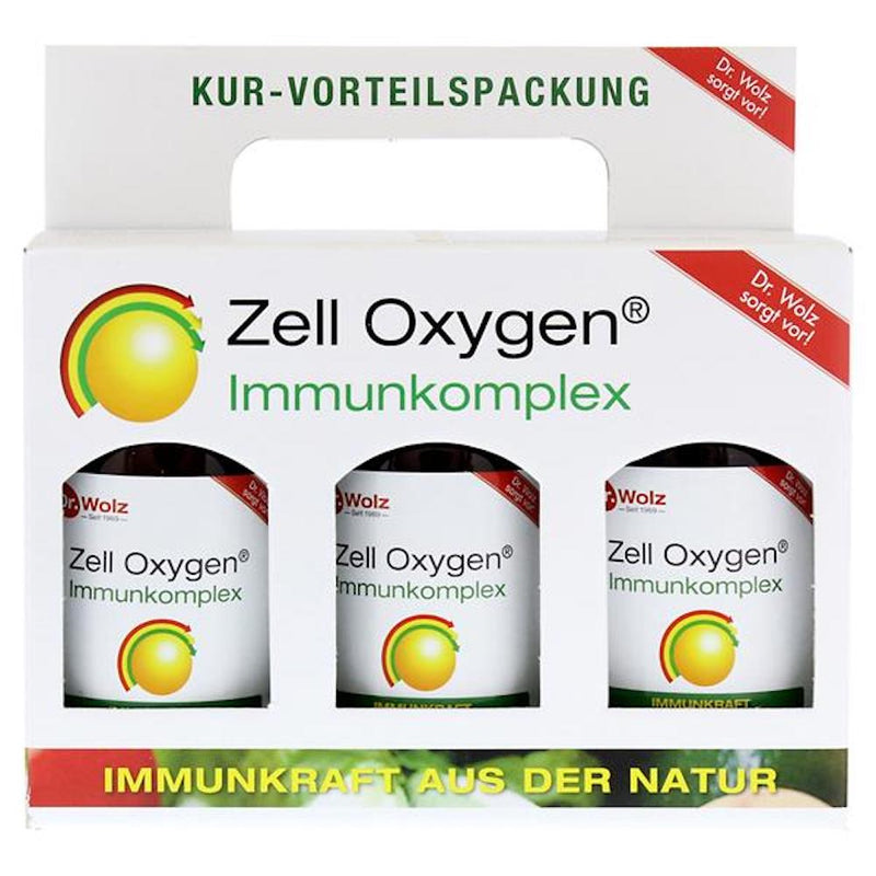 Dr Wolz Zell Oxygen Immunocomplex 3 Pk X 250ml - Horans Healthstore