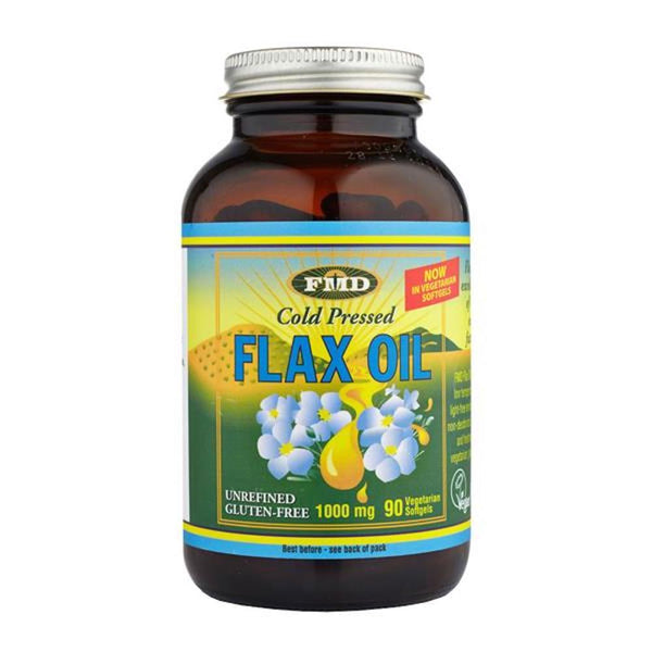 Fmd Cold Pressed Flax Oil 90 Capsules - Horans Healthstore