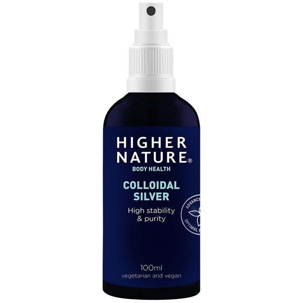 Higher Nature Active Silver High Stability & Purity 100ml - Horans Healthstore