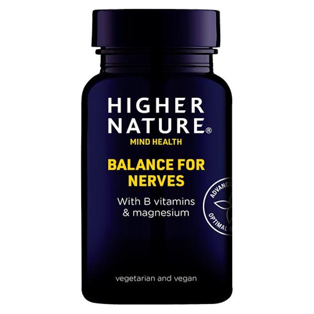 Higher Nature Balance For Nerves 30 Capsules - Horans Healthstore