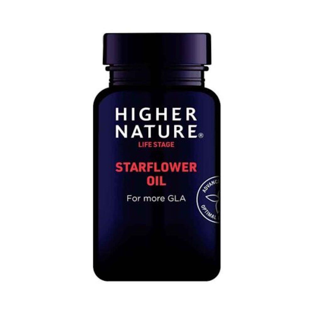 Higher Nature Starflower Oil 1000mg 90s - Horans Healthstore