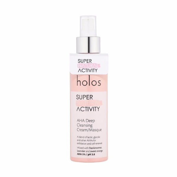 Holos Skincare Super Natural Activity Aha Deep Cleansing Cream 150Ml - Horans Healthstore
