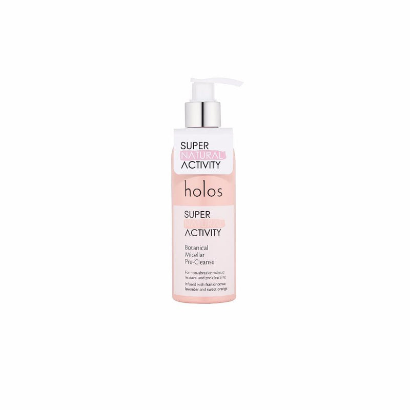 Holos Skincare Super Natural Activity Botanical Micellar Pre-Cleanse 200 Ml - Horans Healthstore