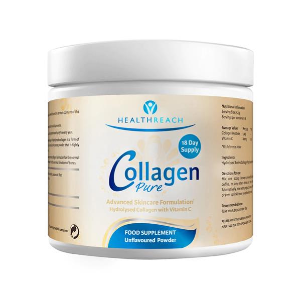 Healthreach Collagen Powder Unflavoured 165g - Horans Healthstore