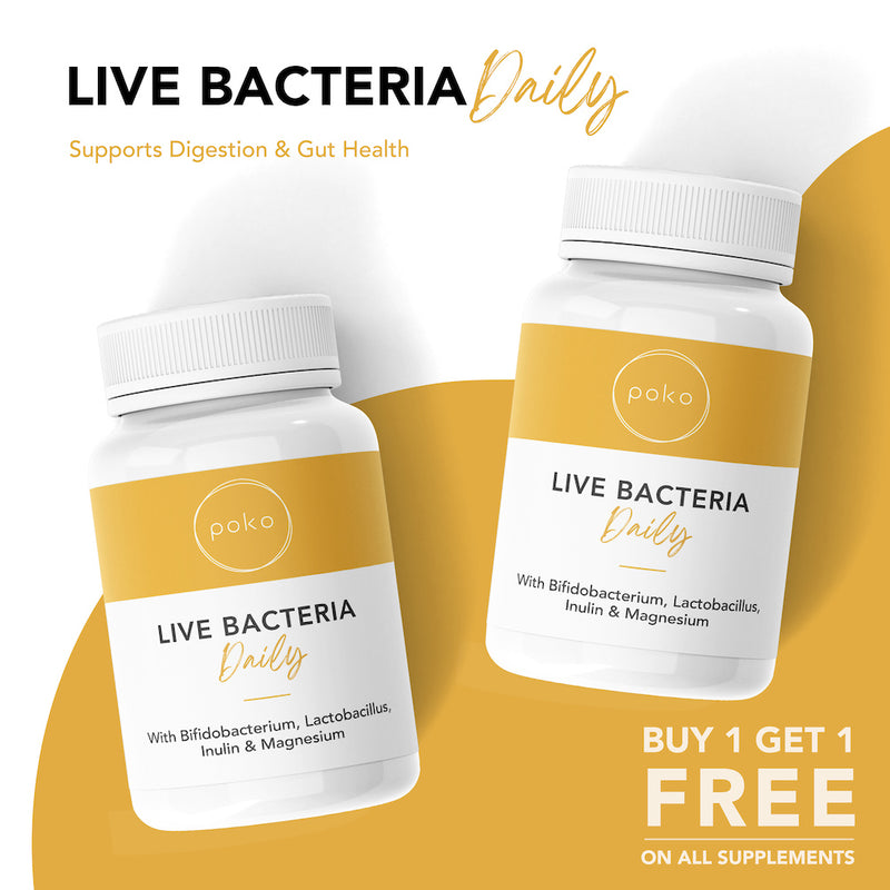 POKO Live Bacteria Daily Supplement 60s - BUY ONE GET ONE FREE
