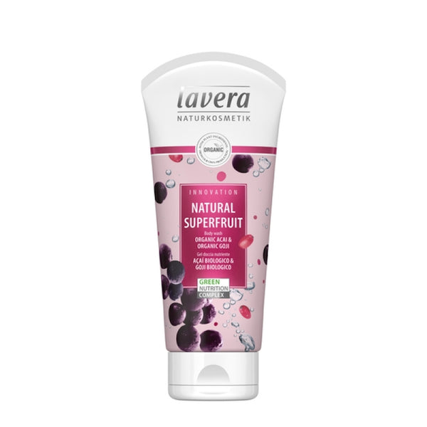 Lavera Natural Superfruit Body Wash 200ml  - Horans Healthstore