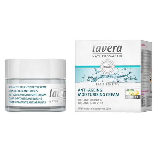 Lavera Basis Anti-Aging Moisturizing Cream With Q10 50ml  Horan's Healthstores