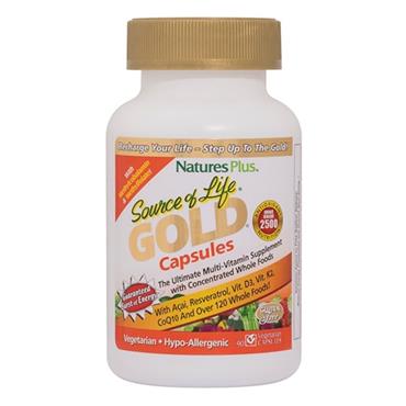 Natures Plus Source Of Life Gold Vcaps 90 Capsules - Horans Healthstore