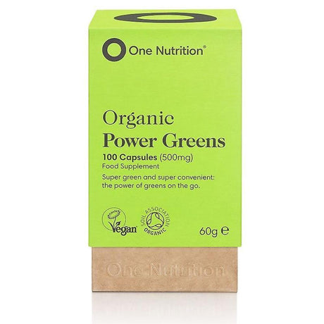 One Nutrition® Premium Power Greens 100caps - Horans Healthstore