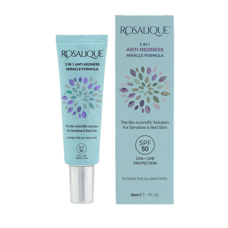 Rosalique 3 In 1 Anti-redness Miracle Formula Spf50 - Horans Healthstore