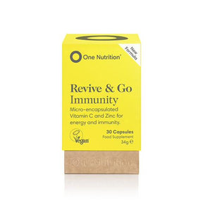 One Nutrition Revive & Go Vit C & Zinc Capsules - Horans Healthstore