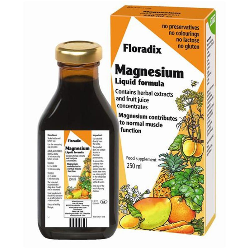 Salus Floradix Magnesium Liquid 250ml - Horans Healthstore