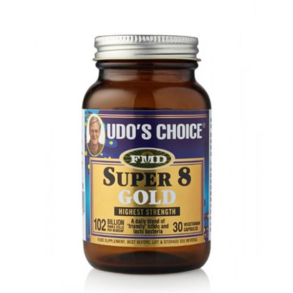 Udo’s Choice® Super 8 Gold Microbiotic - 30 Caps - Horans Healthstore