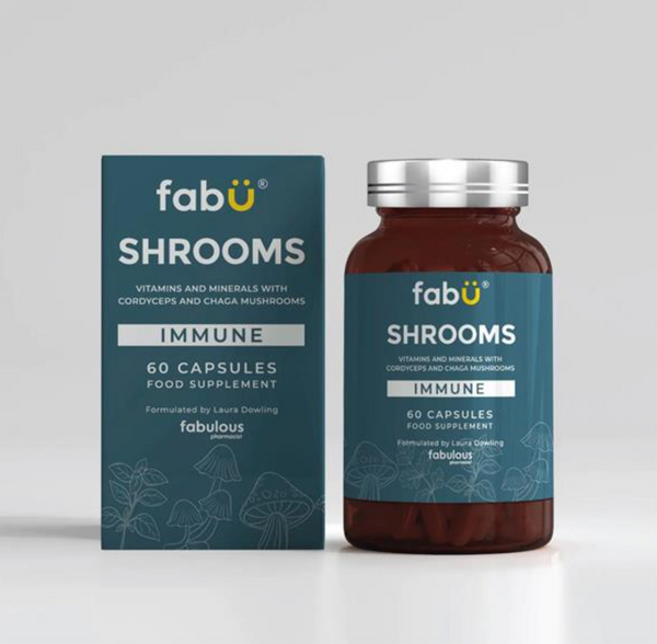 Shrooms Immune Food Supplement 60 Capsules - Horans Healthstore