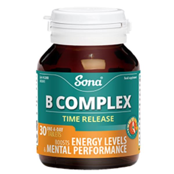 Sona B Complex Time Release 60s - Horans Healthstore