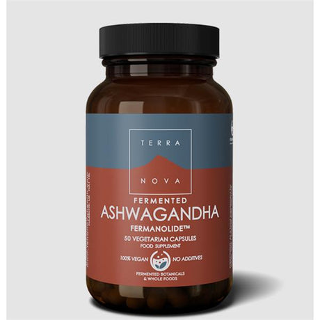 Terranova Fermented Ashwagandha Fermanolide™ 250mg 50s - Horans Healthstore