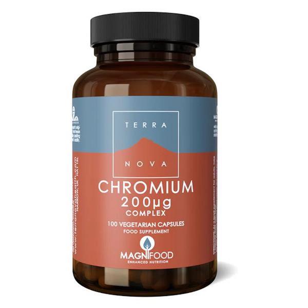 Terranova Chromium 200ug Complex 100 Capsules - Horans Healthstore