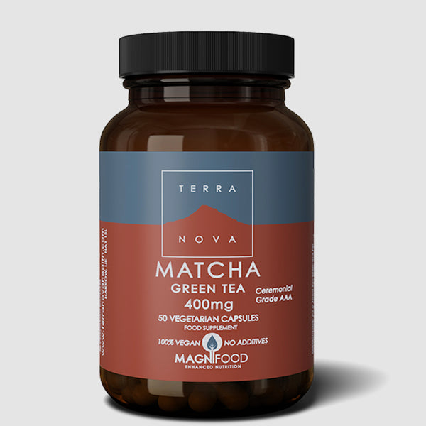 TERRANOVA MATCHA GREEN TEA 400MG VEG CAPS 50s Horan's Healthstores