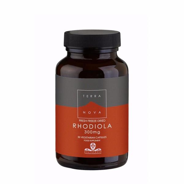 Terranova Rhodiola 300mg 50 Veg Caps - Horans Healthstore