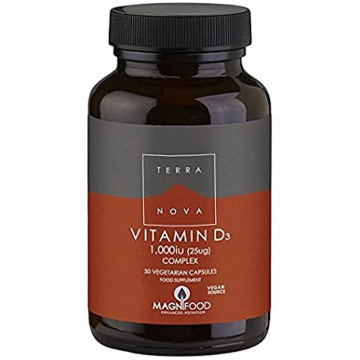 Terranova Vitamin D3 Complex, 1000iu 50s - Horans Healthstore