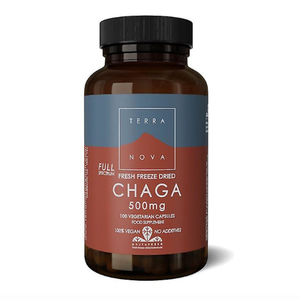 TERRANOVA CHAGA 500MG VEGICAPS 100s Horan's Healthstores