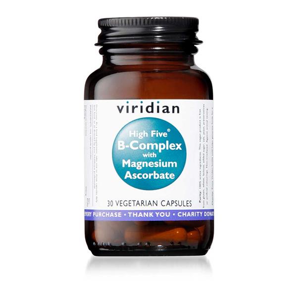 Viridian High Five B-complex With Mag Ascorbate - Horans Healthstore
