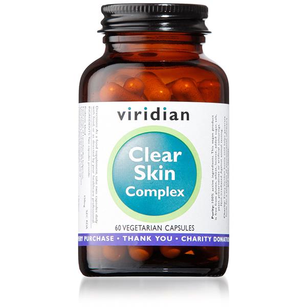 Viridian Clear Skin Complex (60s) - Horans Healthstore