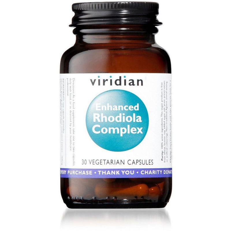 Viridian Enhanced Rhodiola Complex - Horans Healthstore